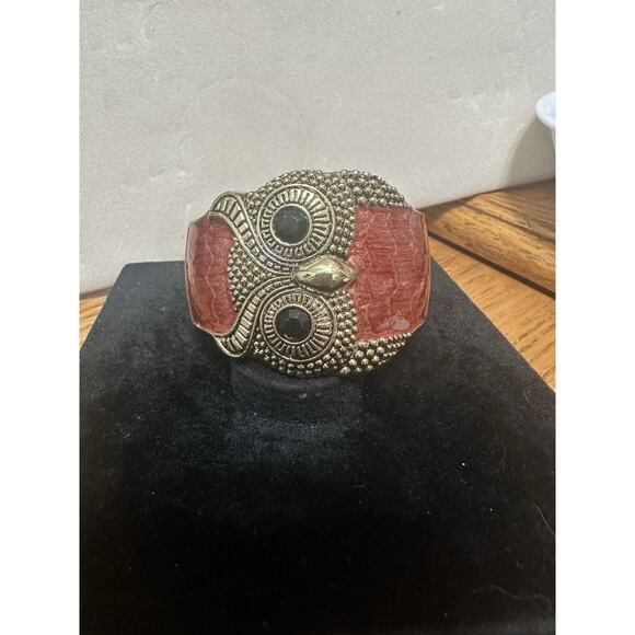 Sequin Nordstrom Multicolor OWL Wide Statement Enamel Bangle Bracelet $68 #230 - Picture 2 of 6